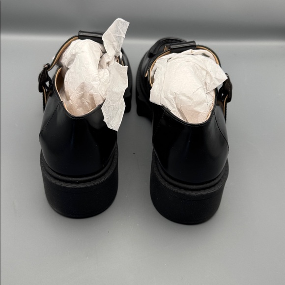 COACH Women's Liv Leather Mary Jane Flats - Picture 4 of 5